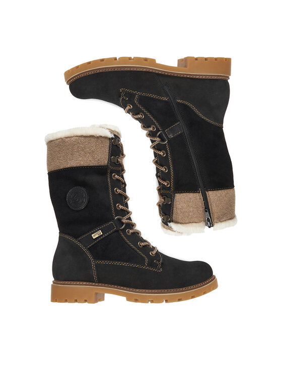 Remonte Remonte Schnürschuhe CEO-D8474-03 Schwarz
