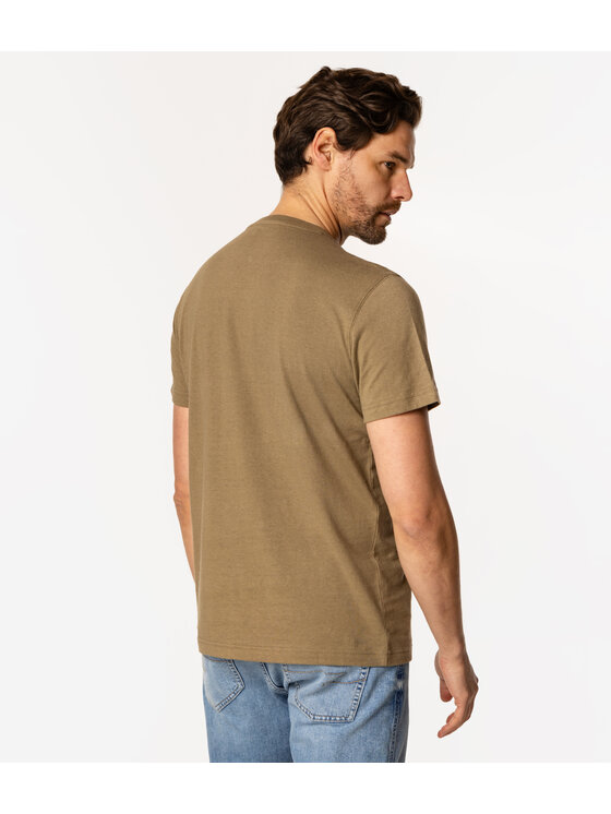 Lee Cooper Lee Cooper T-Shirt OSLO 8515 Khaki Regular Fit