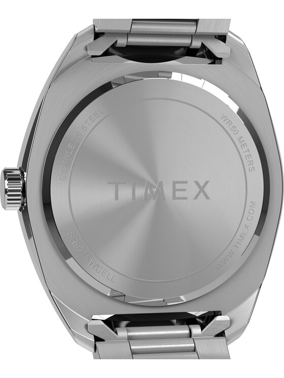 Timex Timex Zegarek TW2Y22700 Srebrny
