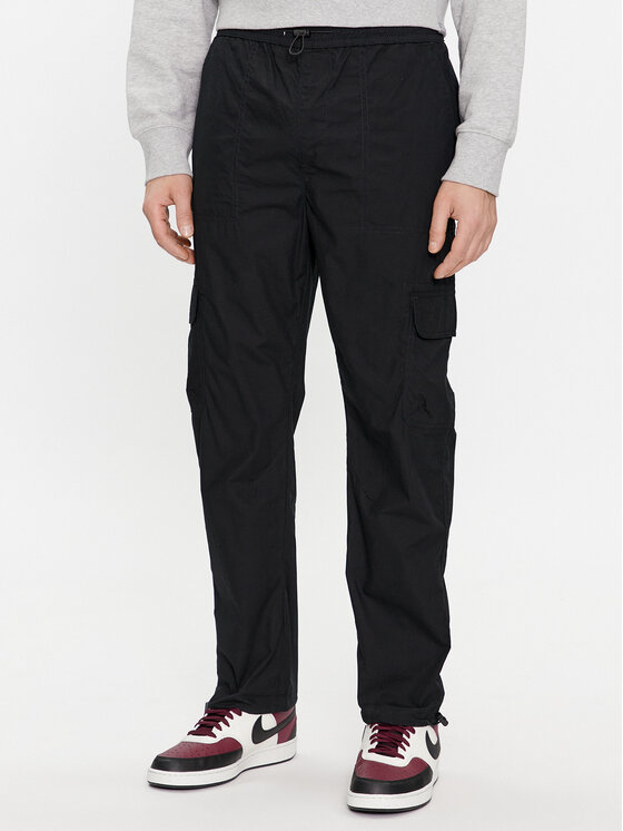 Brave Soul Brave Soul Riidest püksid MTR-BRETBLACK Must Regular Fit