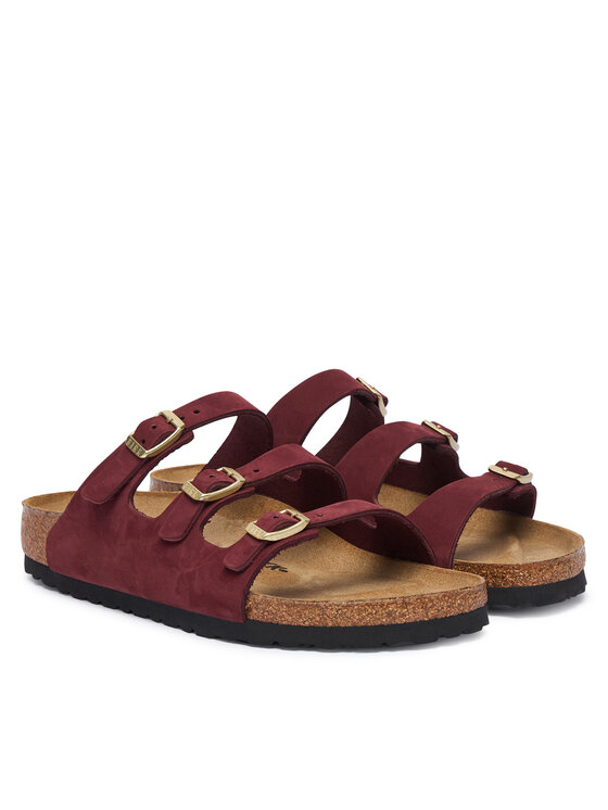 Birkenstock Birkenstock Šlepetės Florida 1033172 Vyšninė