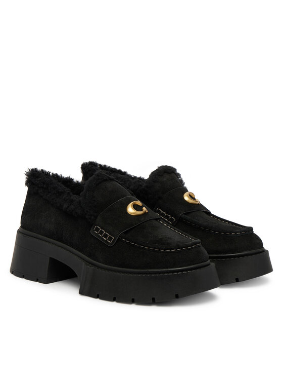 Coach Coach Loafersy CCH84 Czarny