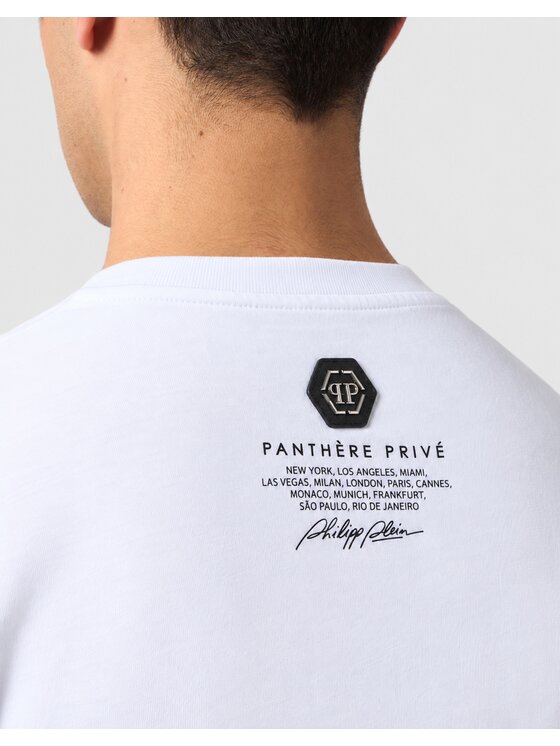 PHILIPP PLEIN PHILIPP PLEIN T-shirt 32086 Bianco Regular Fit