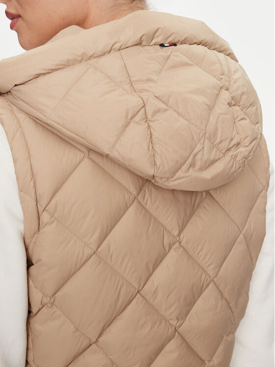 Tommy Hilfiger Tommy Hilfiger Жилетка за костюм Classic WW0WW42463 Бежов Regular Fit
