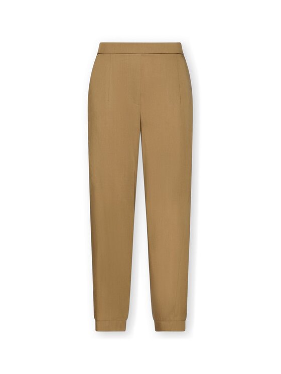 Elena Mirò Elena Mirò Spodnie materiałowe P000Z100180N022 Brązowy Regular Fit