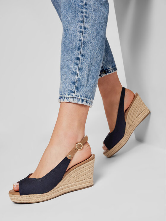 Geox Geox Espadryle D Soleil A D15N7A 01143 C4152 Granatowy