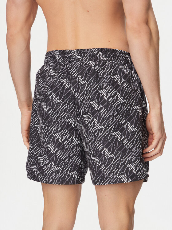 Emporio Armani Emporio Armani Szorty kąpielowe EM000688 AF20442 FC026 Czarny Regular Fit