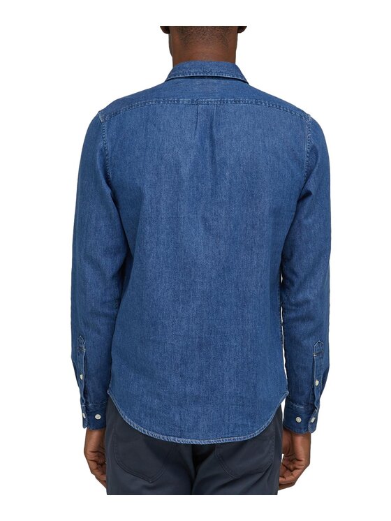 Lee Lee Koszula jeansowa L880CUVK Niebieski Regular Fit