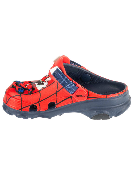 Crocs Crocs Klapki Team Spiderman All Terain Kids Clog Czerwony