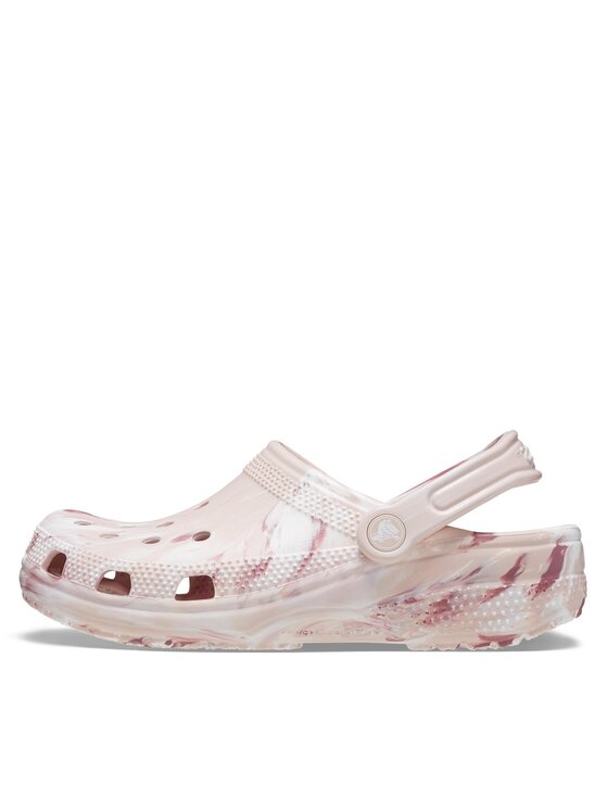 Crocs Crocs Šlepetės Classic Marbled Clog 206867 Rožinė