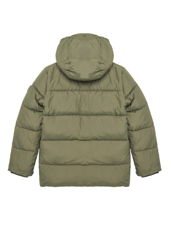 Calvin Klein Jeans Calvin Klein Jeans Giubbotto invernale Essential IB0IB01276 D Verde Regular Fit