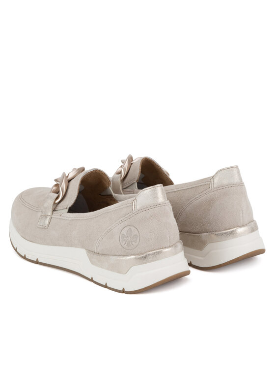 Rieker Rieker Loafersy 58944-60 Béžová