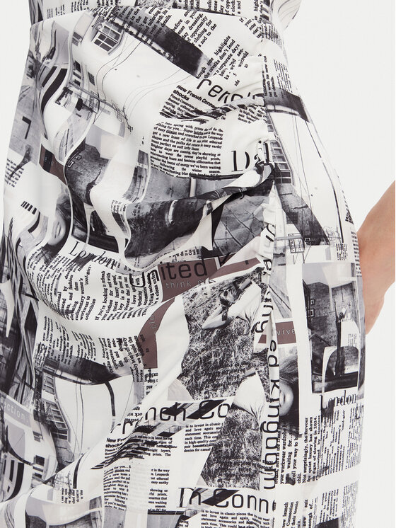 French Connection French Connection Rochie cocktail 71YDQ Alb Regular Fit