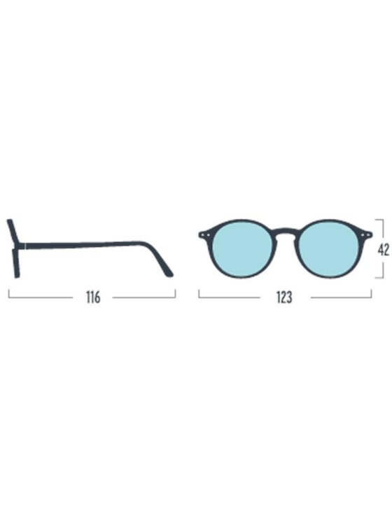 IZIPIZI IZIPIZI Okulary z filtrem blue light ScreenJ Kolorowy