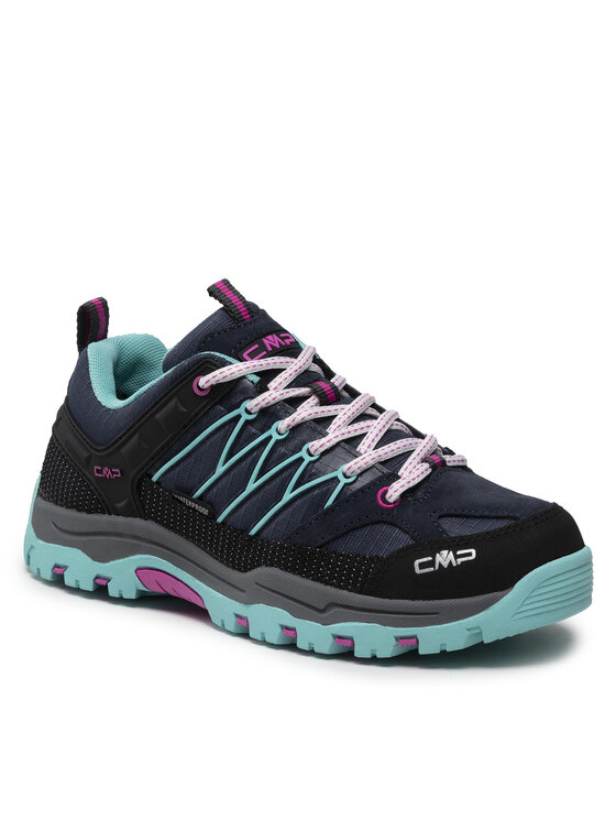 CMP CMP Trekkingi Kids Rigel Low Trekking Shoe Kids Wp 3Q54554J Granatowy