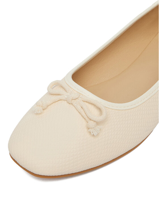 JENNY JENNY Ballerinas CEO-ELPIDA JGD22-427 Écru