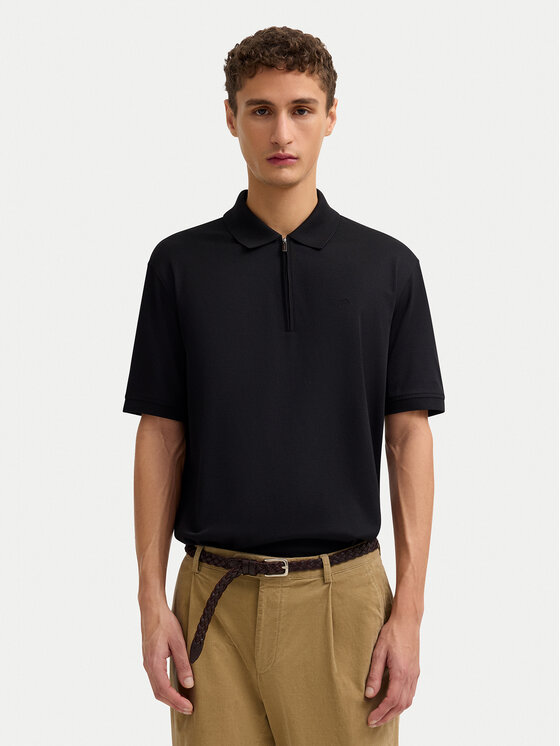 Bugatti Tricou polo 8150-15097E Negru Regular Fit