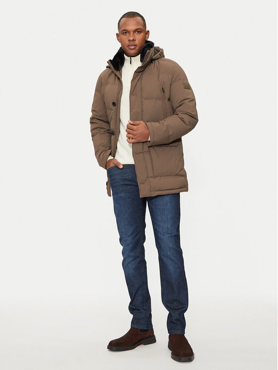 Hechter Paris Hechter Paris Pernata jakna 50168 142205 Bež Regular Fit