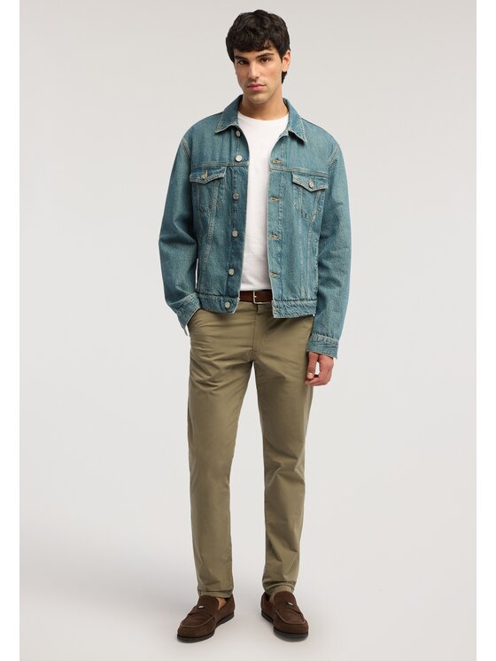 Trussardi Trussardi Spodnie materiałowe P705M300107N035 Zielony Slim Fit