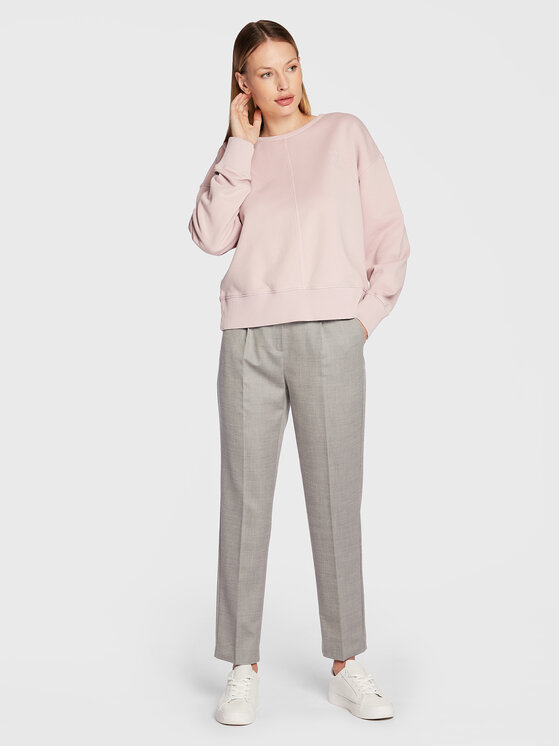 Comma Comma Суитшърт 2121347 Розов Regular Fit