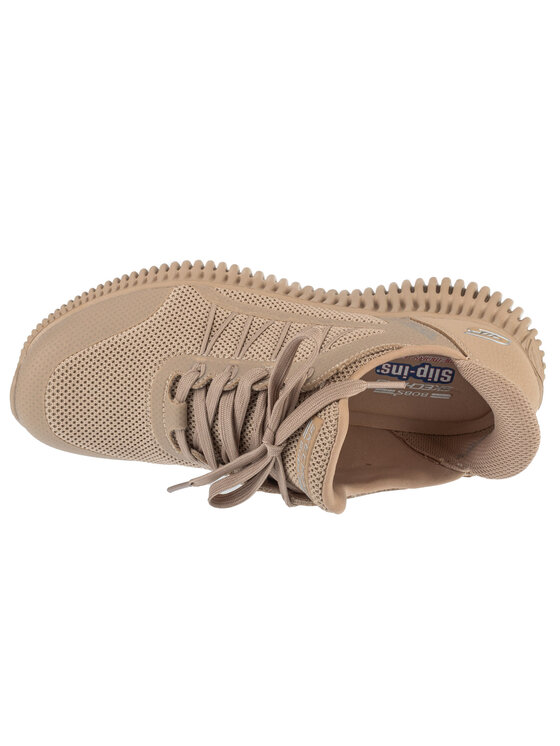 Skechers Skechers Sneakersy Slip-Ins: Bobs Geo Lite - Divine Pace Beżowy