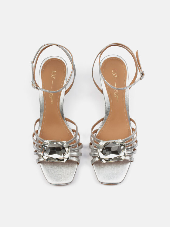L37 L37 Sandali SWEET CANDY Argento
