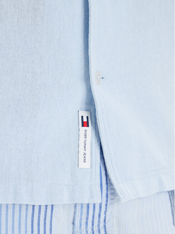 Tommy Jeans Tommy Jeans Cămașă DM0DM23058 Albastru celest Regular Fit