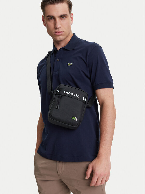 Lacoste Lacoste Плоска сумка NU4686NZ Чорний