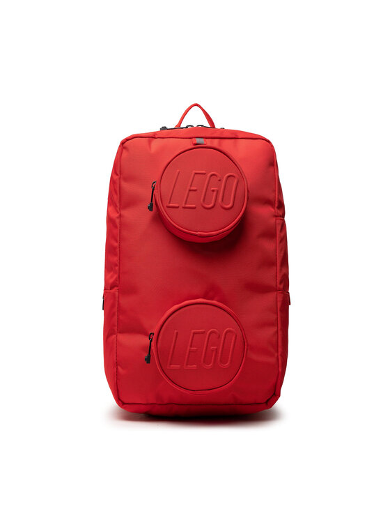 LEGO Nahrbtnik Brick 1x2 Backpack 20204-0021 Rdeča