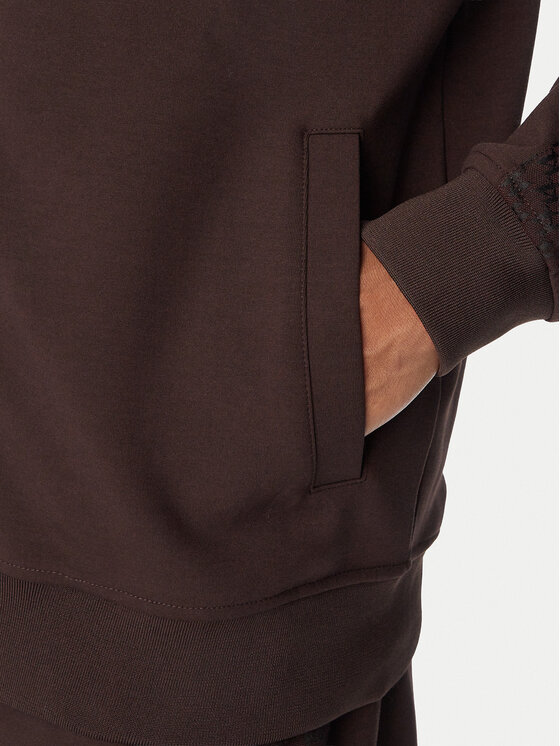 KARL LAGERFELD KARL LAGERFELD Суитшърт 705011 564902 Тъмнокафяв Regular Fit