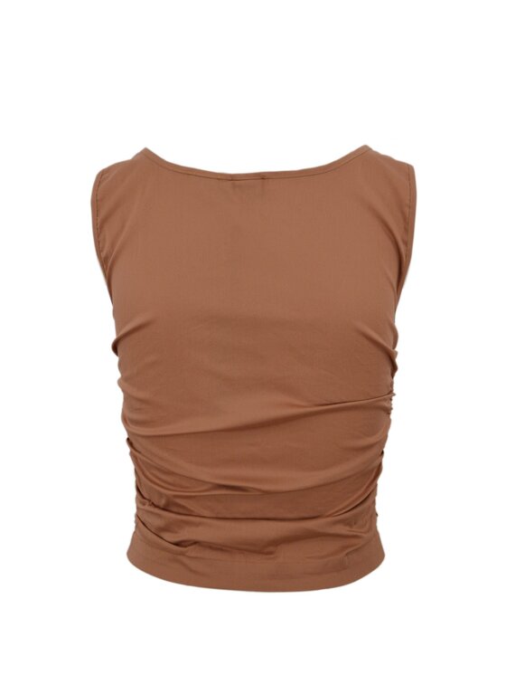 PINKO Pinko κορμάκι 103230A1P2 Καφέ Slim Fit