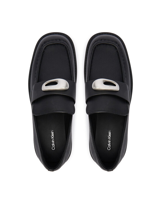 Calvin Klein Calvin Klein Loafersy Chunky Loafer Lth Hw YW0YW01912 Černá