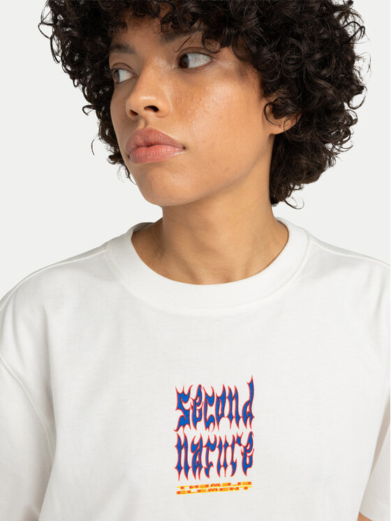 Element Element T-Shirt Second Nature W ELJZT00142 Λευκό Relaxed Fit