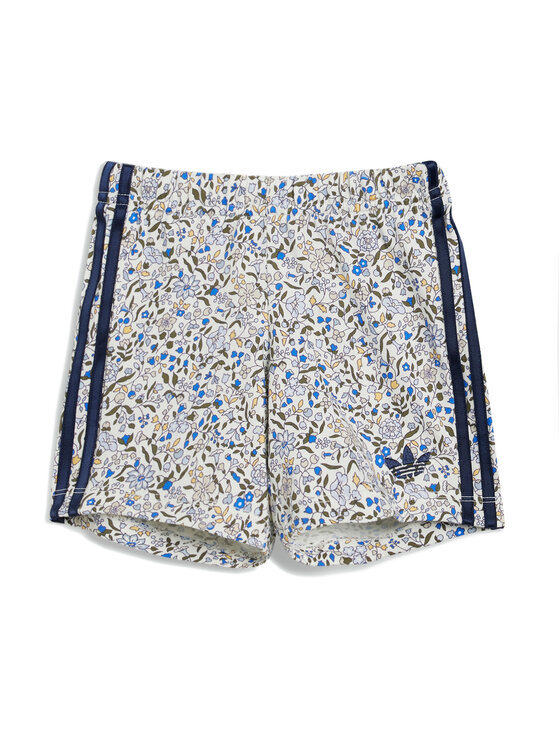 adidas adidas Marškinėlių ir šortų komplektas Liberty London JY3017 Tamsiai mėlyna Regular Fit