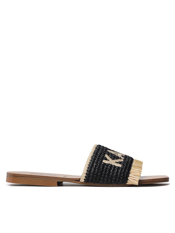 Mocassins cuir boucle noir Mango | La Redoute