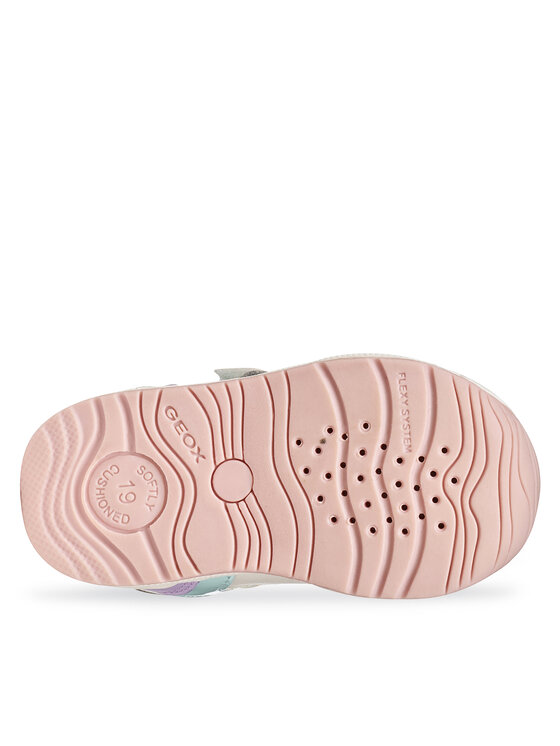 Geox Geox Сникърси B Rishon Girl B560LA 0BCEW C1022 Бял