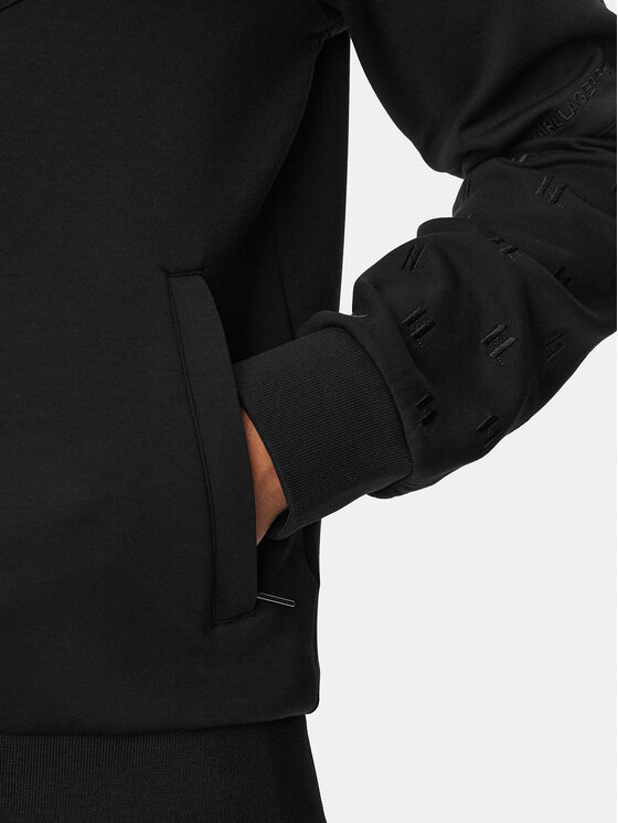 KARL LAGERFELD KARL LAGERFELD Mikina 705014 563902 Čierna Regular Fit