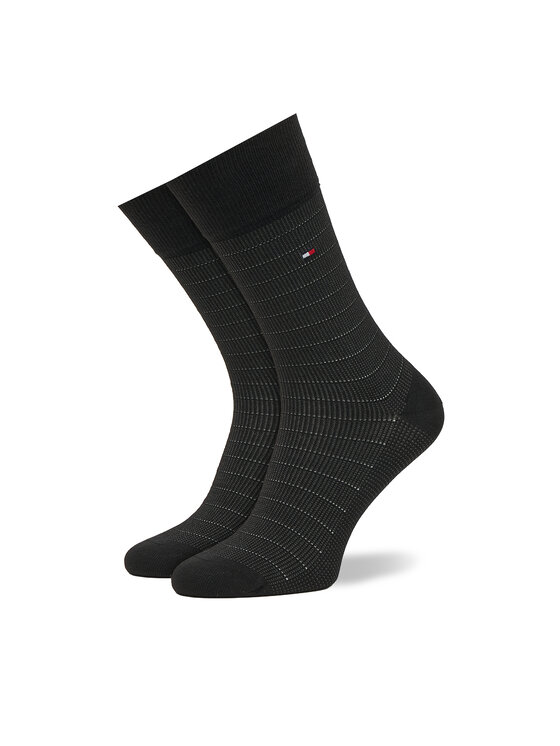 Tommy Hilfiger Tommy Hilfiger Lange Socken 701235374 Schwarz