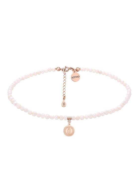 Choker sotho, Różowe złocenie, N3023