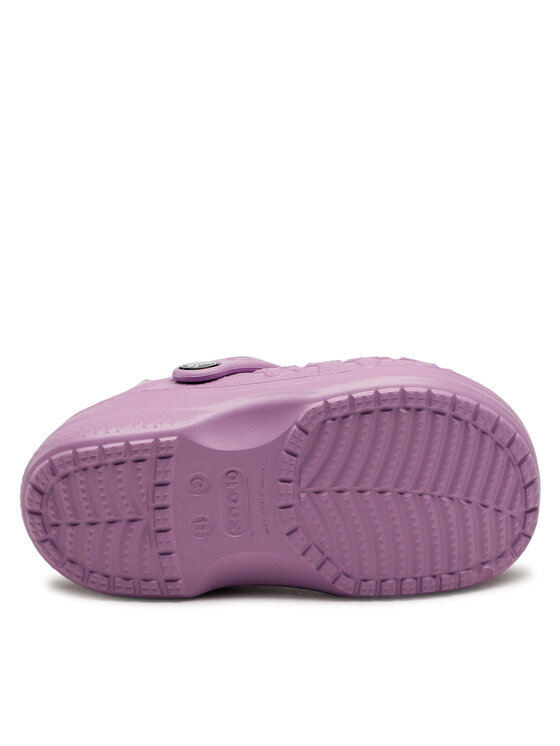 Crocs Crocs Șlapi Baya Lined Clog K 207500-5Q5 Violet
