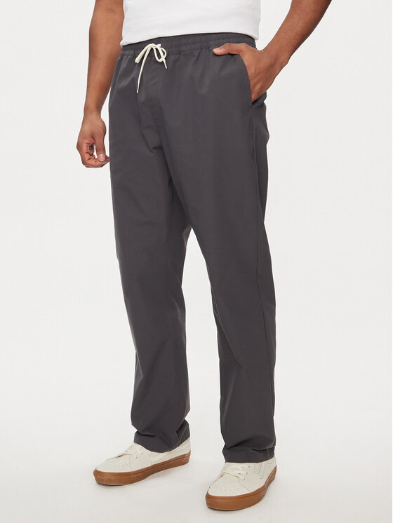 Vans Pantaloni di tessuto Range Relaxed Sport Pant VN000G6C Grigio Relaxed Fit Modivo