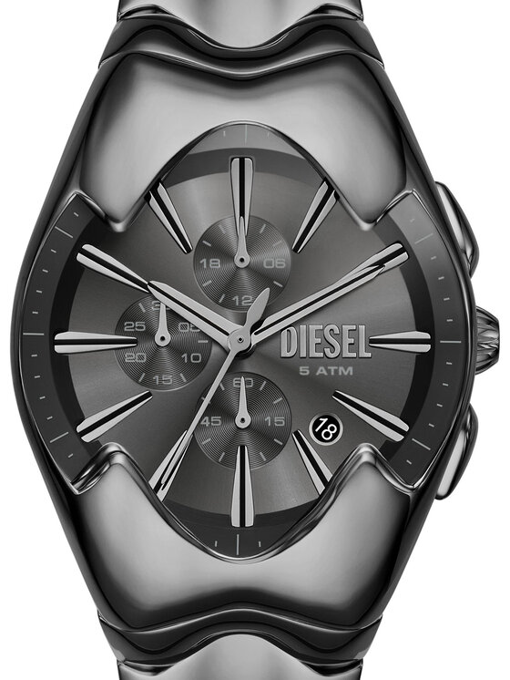 Diesel Diesel Hodinky Mercurial DZ4682 Čierna