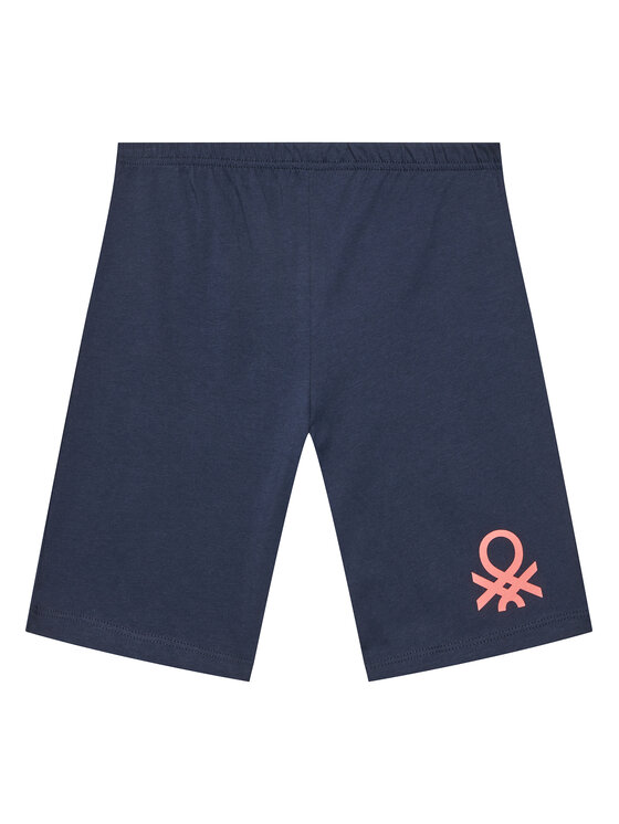 United Colors Of Benetton United Colors Of Benetton Pidžama 3X0Y0P08Q Tamnoplava Relaxed Fit