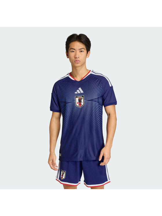 adidas adidas Koszulka techniczna Japonia Błękitny Slim Fit