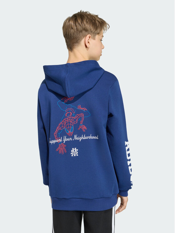 adidas adidas Bluza 169408 Niebieski Loose Fit