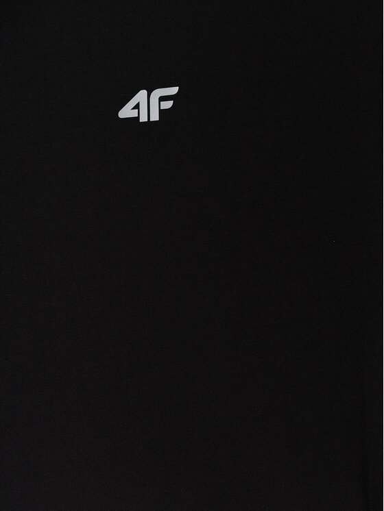 4F 4F T-Shirt NOS Czarny Regular Fit
