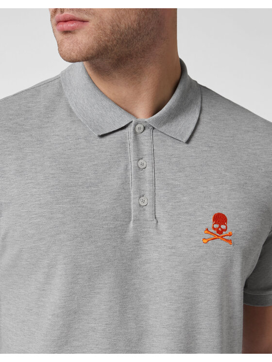PHILIPP PLEIN PHILIPP PLEIN Polo 14091 Beige Slim Fit