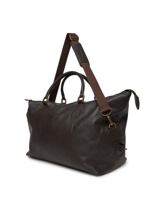 Barbour Barbour Tasche Leather Medium Travel Explorer UBA0008BR91 Braun