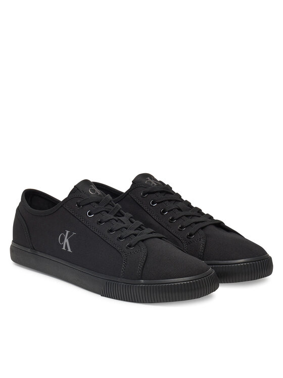 Calvin Klein Jeans Calvin Klein Jeans Tenisky Ess Vulc Low Mg Canvas YM0YM01209 Čierna