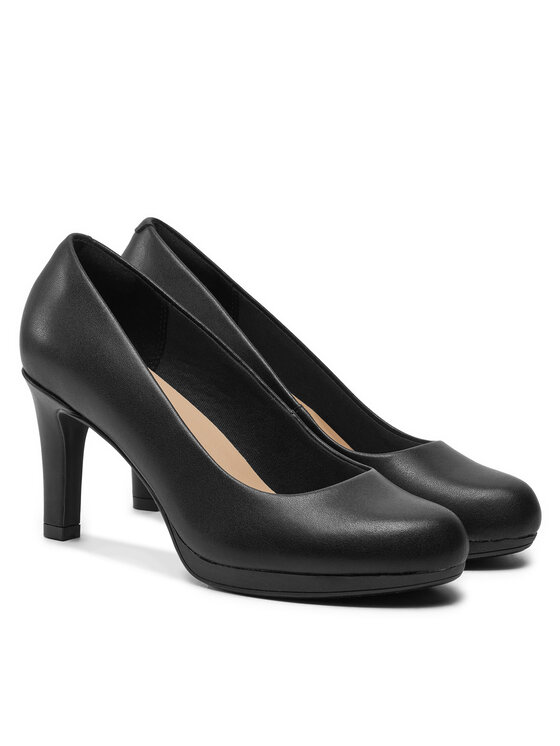 Clarks Clarks Pantofi pumps Adriel Viola 261293594 Negru